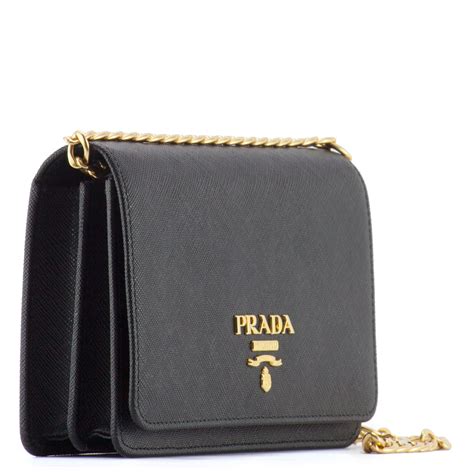 prada black leather bag snake strap|prada leather shoulder bag.